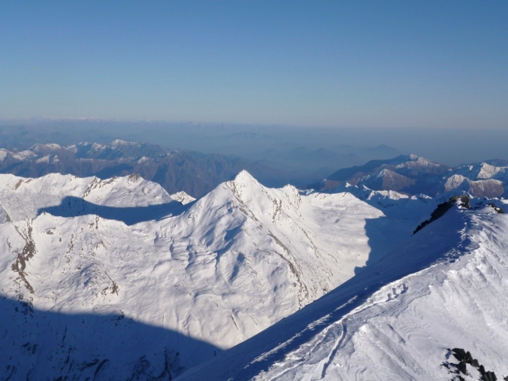 Stellihorn versant W, vu de l'Allalinhorn