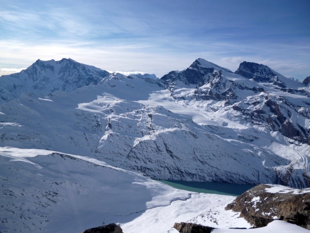 Mt Rose, Strahlhorn et Rimpfisch