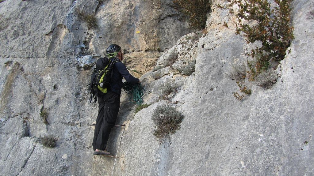 Entrée dans le trou de l'Argent