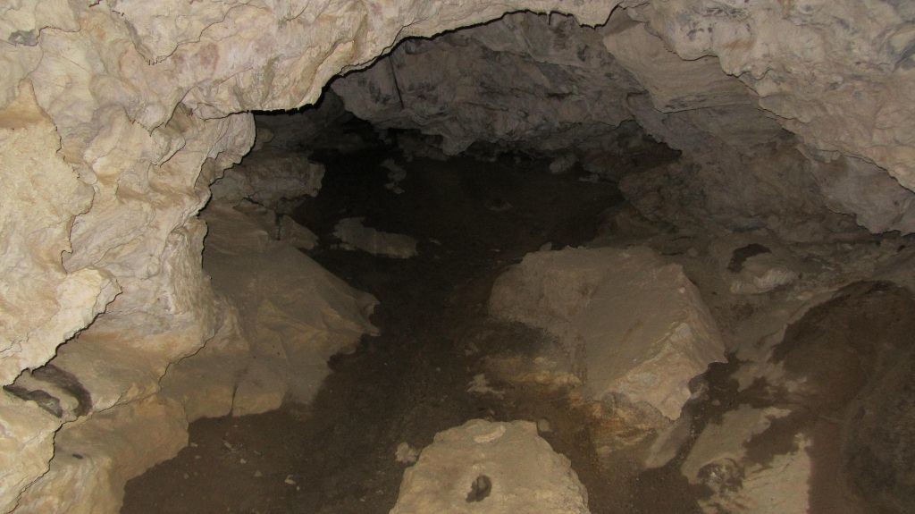 Intérieur du trou
