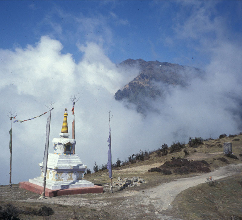 Stupa sur le Singalila trek