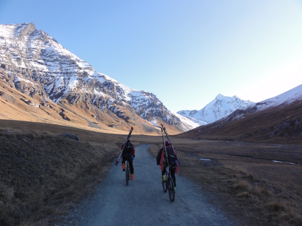 Traversée du plateau de la Sassière en VTT