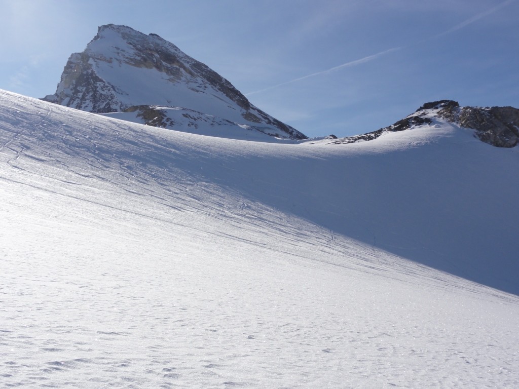 Approche de la Pointe de la Golette: Face Nord de La Tsanteleina