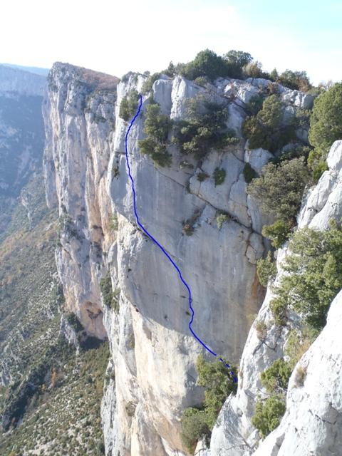 Trace derniere longueur