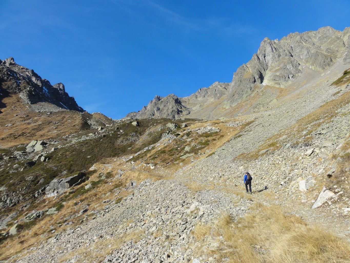 Dans la combe Lachénal