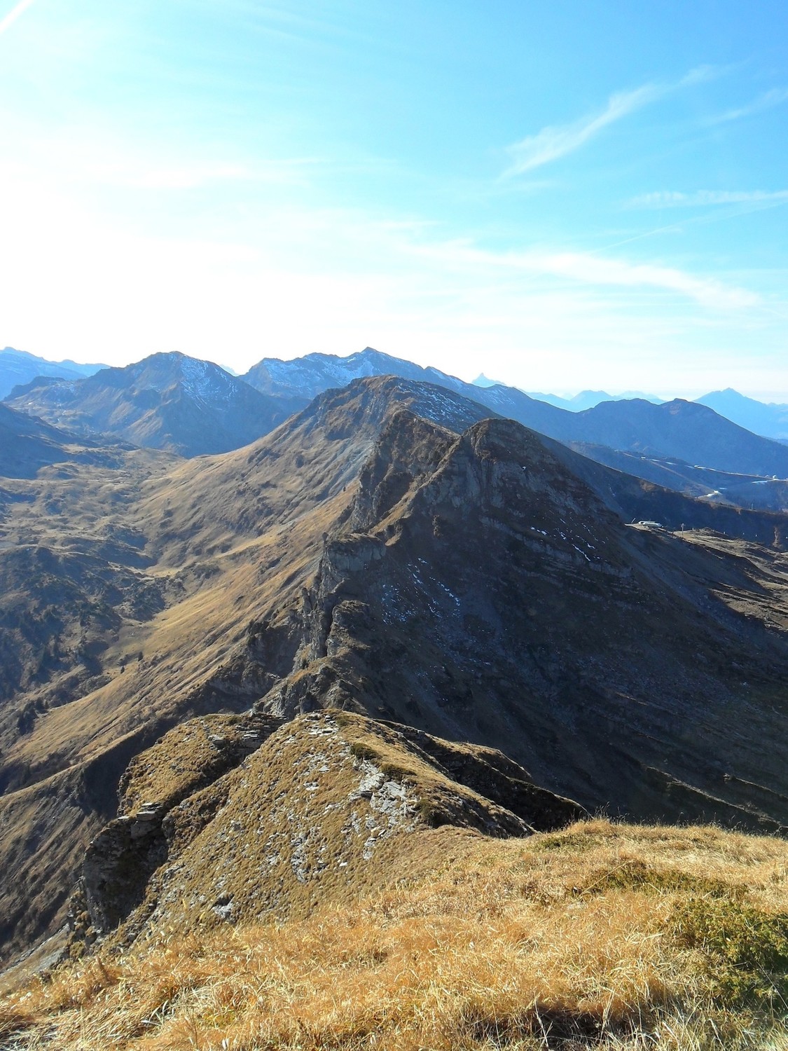 Bécor, Cornebois et Pte de Chésery depuis la Tête du Géant
