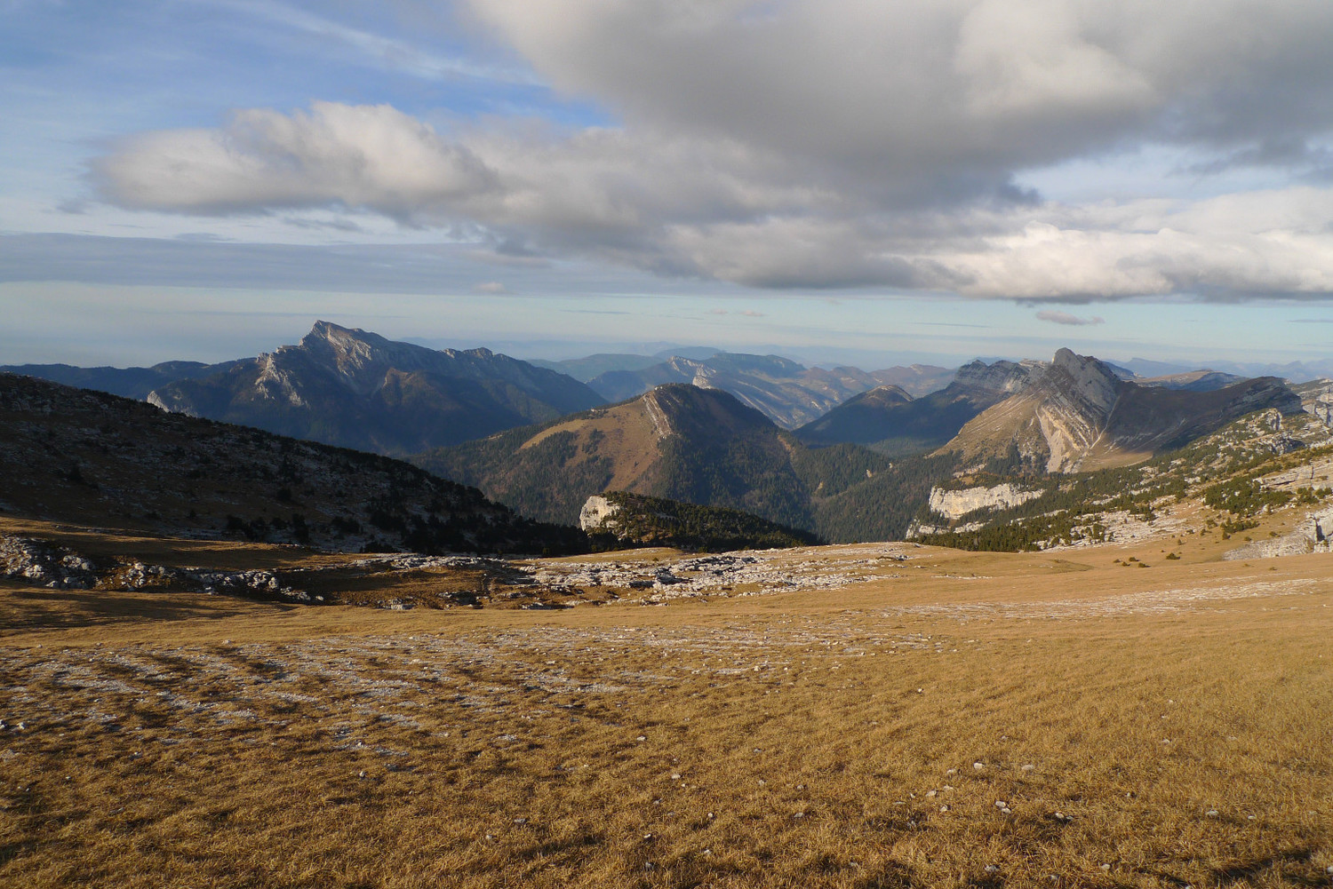Plateau sommital de la Dent de Crolles