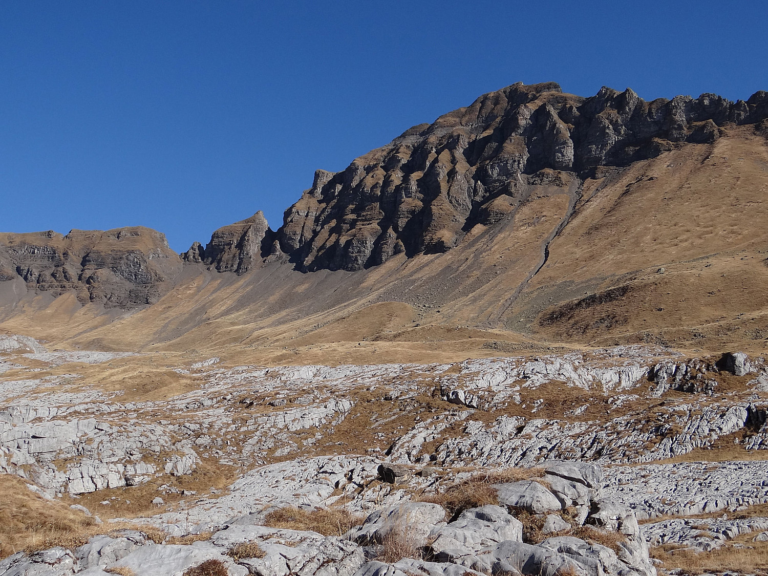 Pointe de Platé versant W