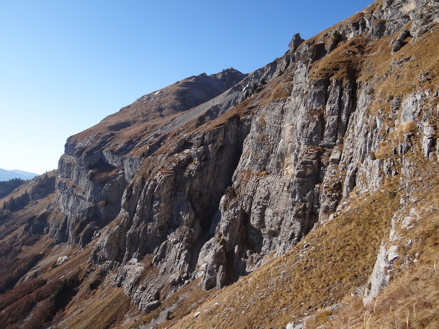 En montant à Platé