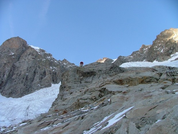 Bivouac Gervasutti, on en approche ...
