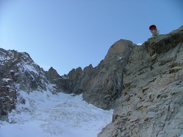 Ptes de Fébrouze, Petites Jorasses et bivouac Gervasutti nouvelle formule