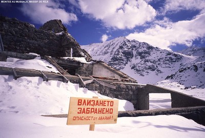 Moussala, massif de Rila, Bulgarie Moussala, massif de Rila, Bulgarie
