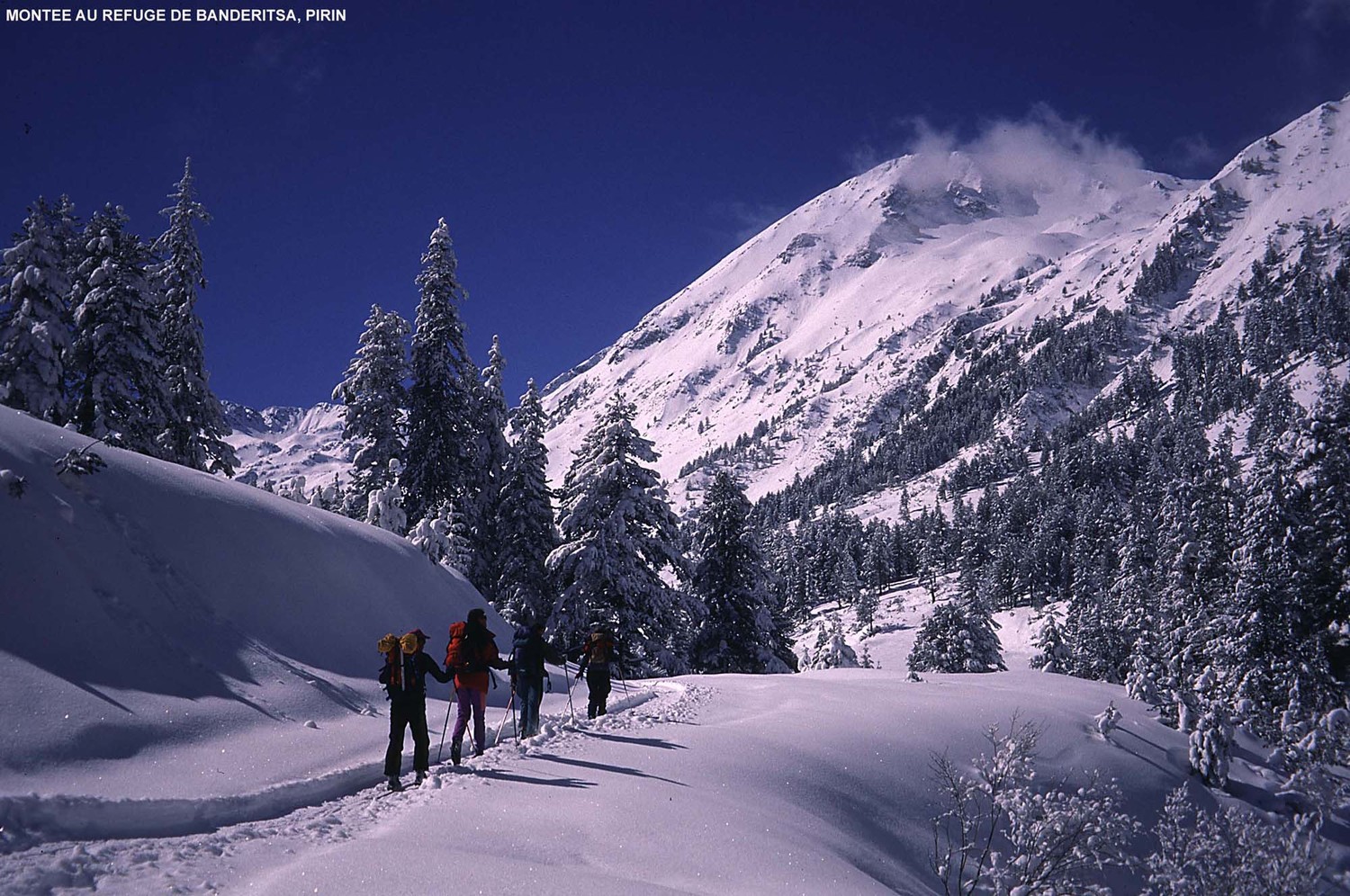 Montée au refuge de Banderitsa (massif du Pirin, Bulgarie)