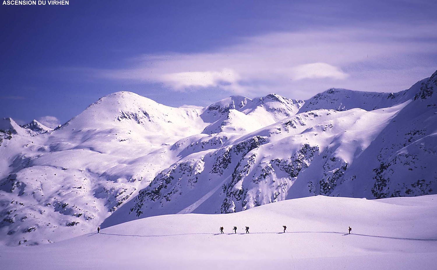 Montée au Virhen (2900m), massif du Pirin, Bulgarie