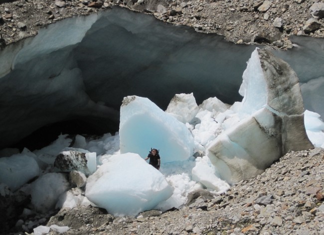 Seracs Glacier Tre La Tete