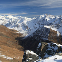 Le cime della Valle di Rezzalo verso il Passo dell'Alpe dal Corno di Boero 2878 m