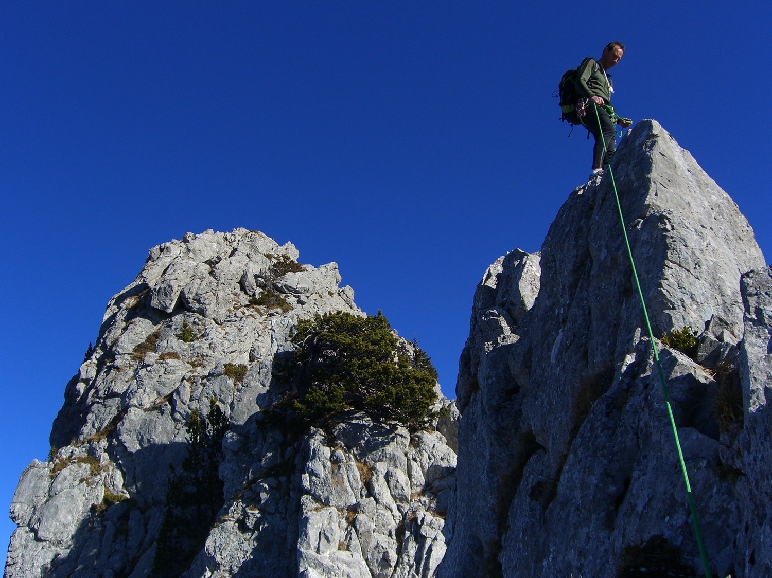 Mont Chauffé - Un peu plus de grimpe sur la fin