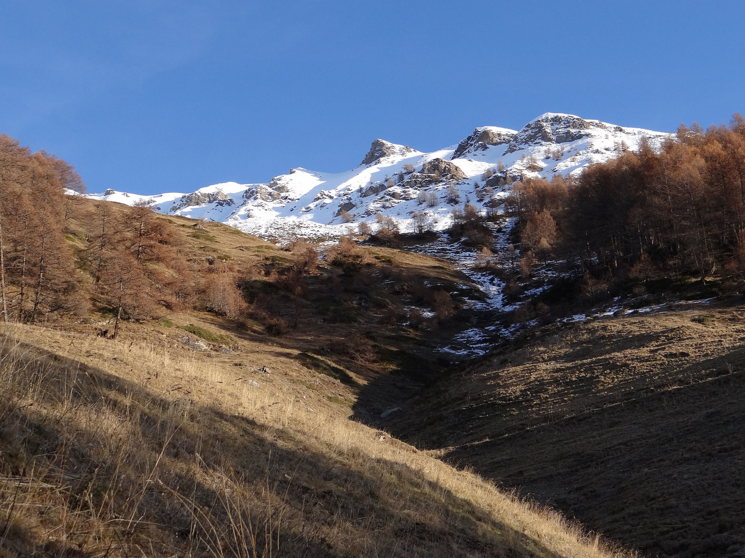 Pointe Aouillette ou Oilletta, couloir W