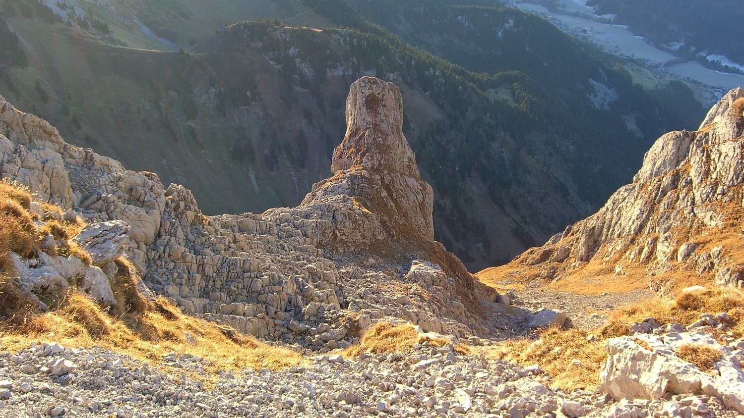 Cornettes de Bise - stalagmite