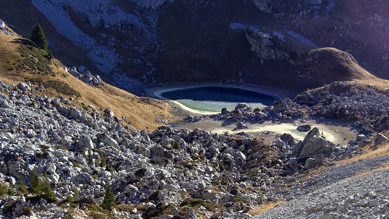 Cornettes de Bise - lac du darbon