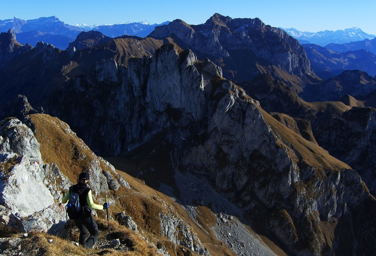 Dent d'Oche - en route vers Planchamp