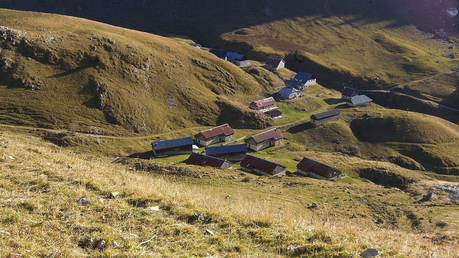 Dent d'Oche - l'alpage "propre" de Darbon