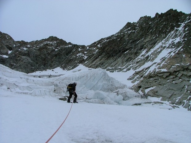 Glacier de Fébrouze, après le 2° chaos il y a ... le 3° !