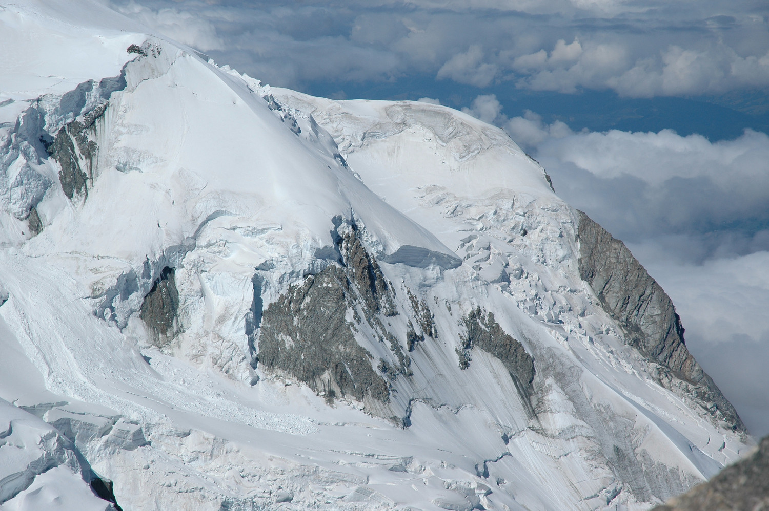 Envers de l'Aiguille du Goûter
