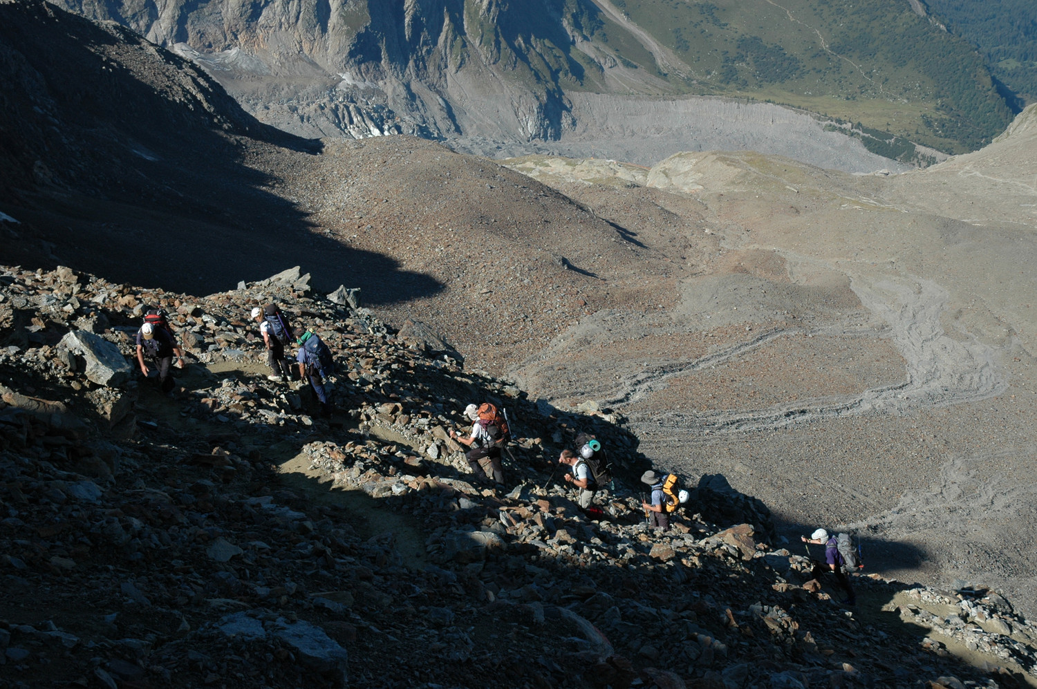 Montée à Tête Rousse