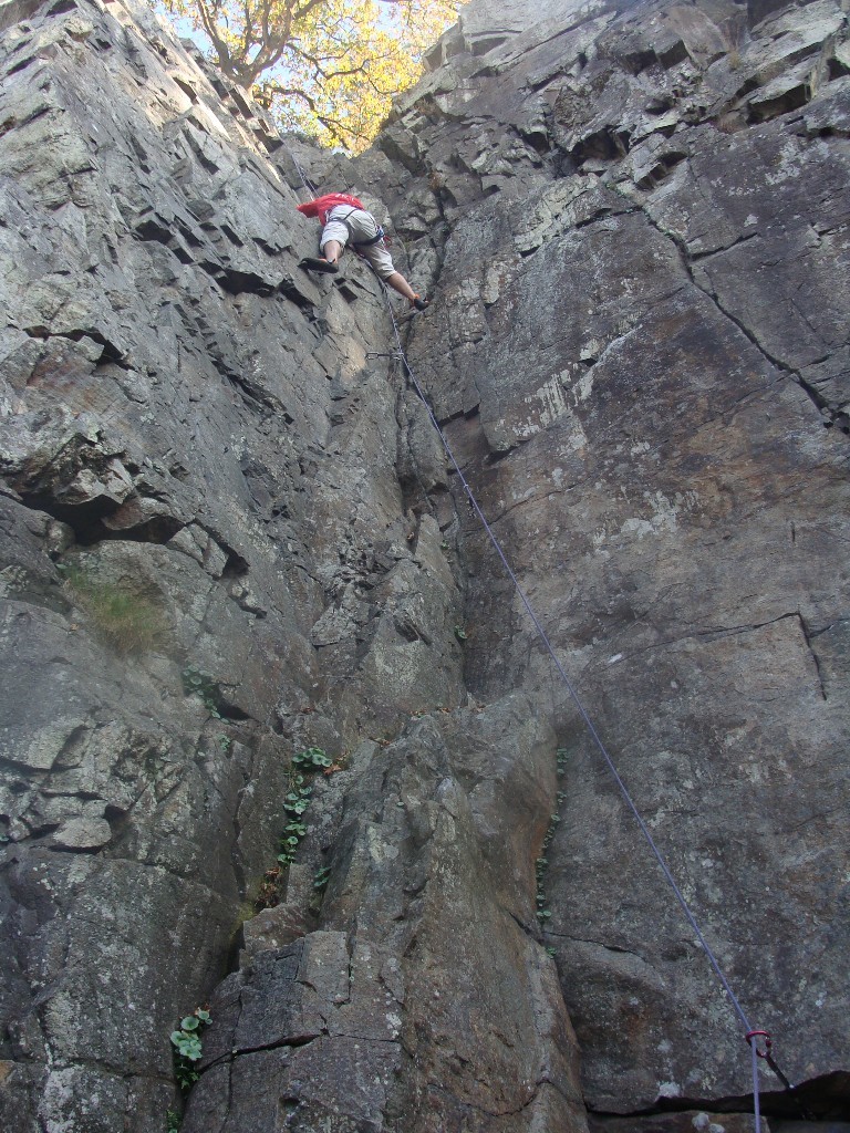 Yann dans la voie