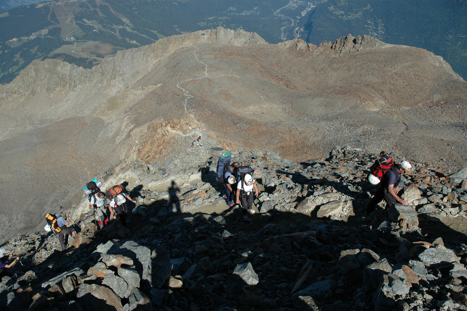 Montée à Tête Rousse