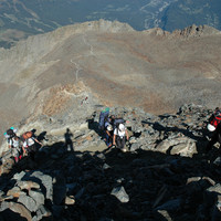 Montée à Tête Rousse, par omα