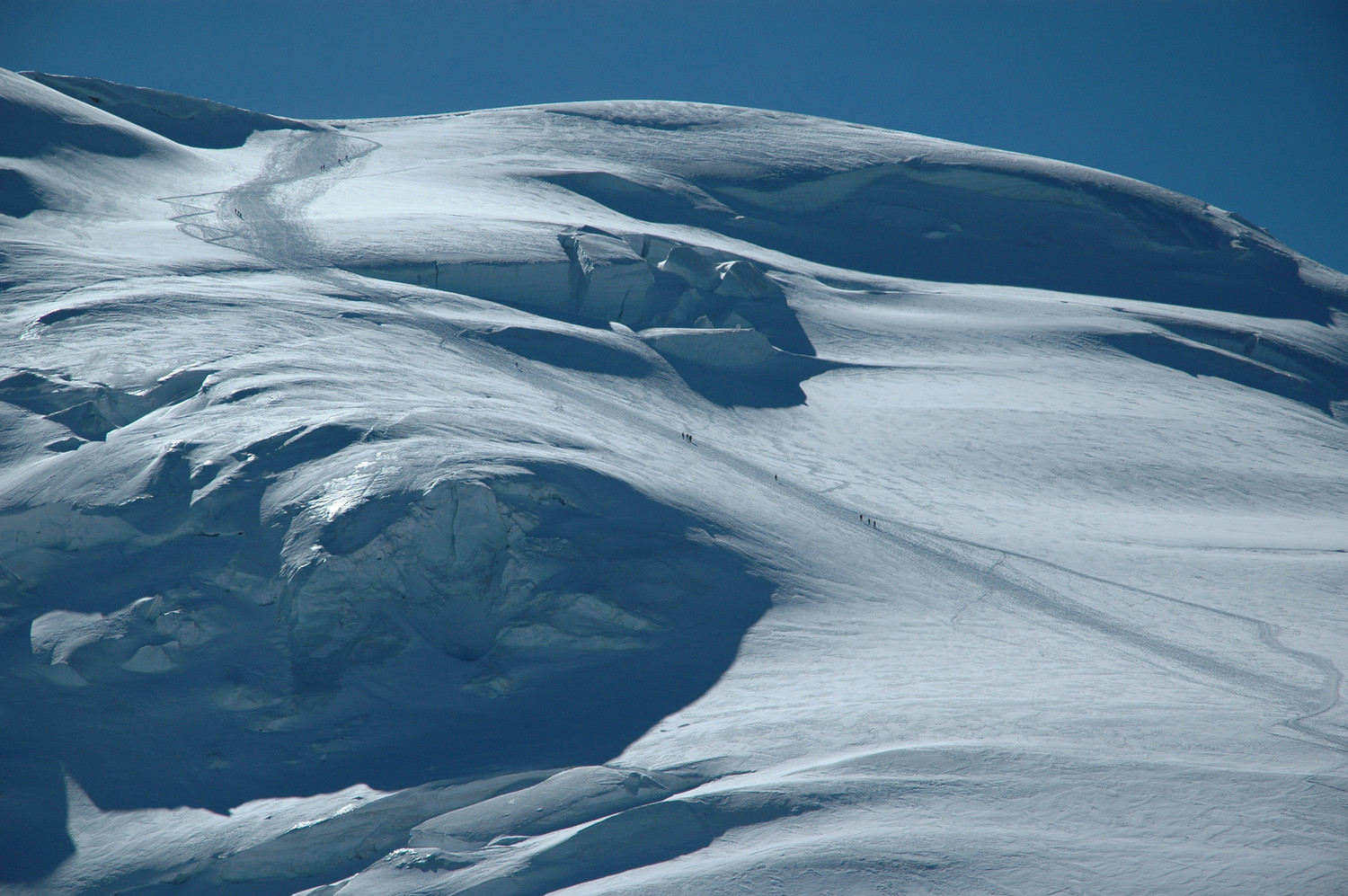 Montée au dôme du Goûter