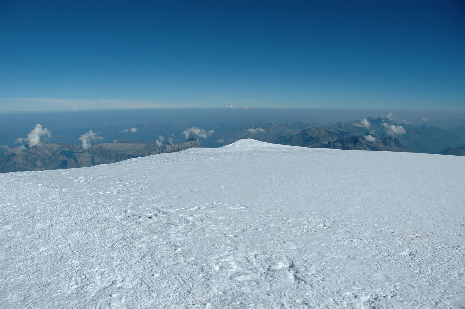 Vue du Dôme du Goûter
