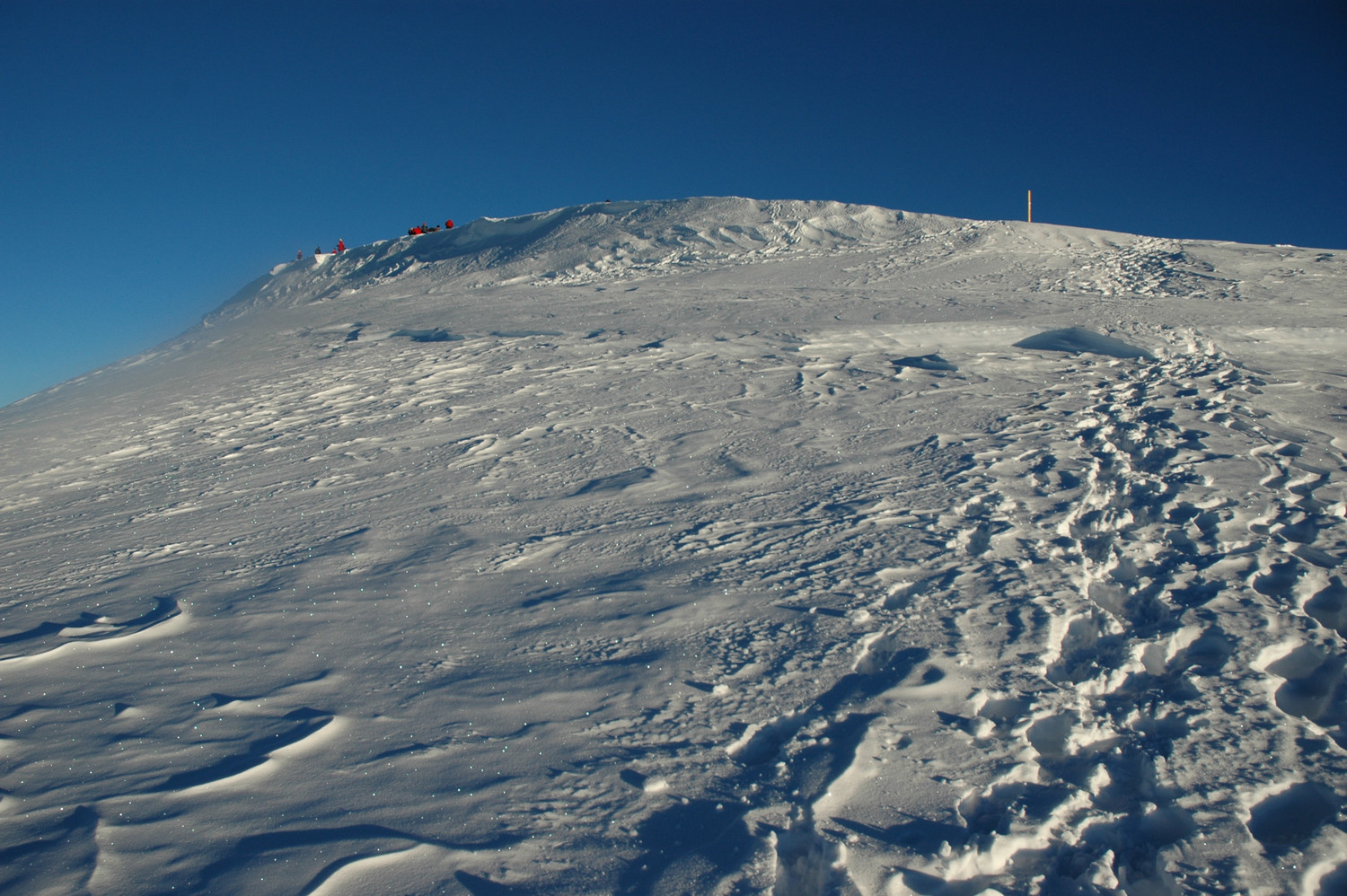 Sommet du Mont Blanc pris de l'E
