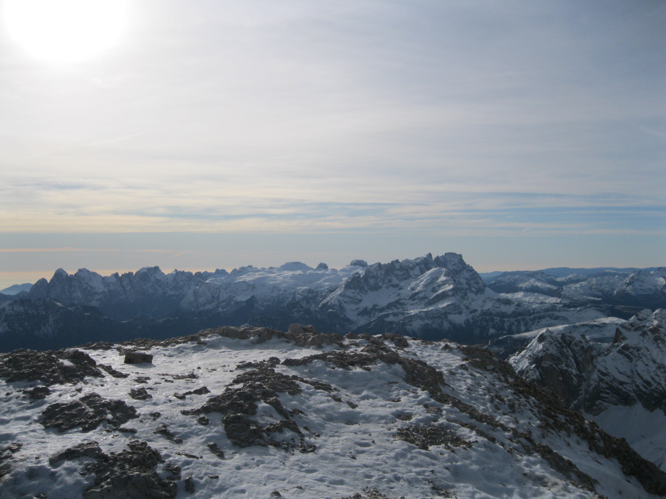l'altipiano delle Pale di San Martino