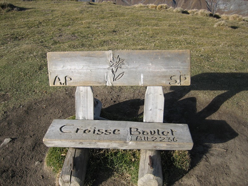 Le banc du Croisse