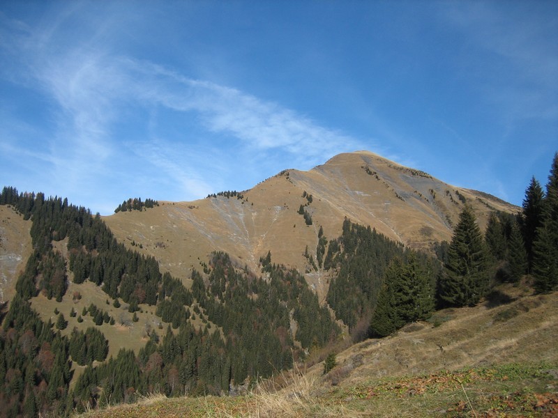 Le Croisse Baulet et une partie de son arête SW