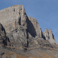 Pointes d'Ayères et les Jumelles derrière