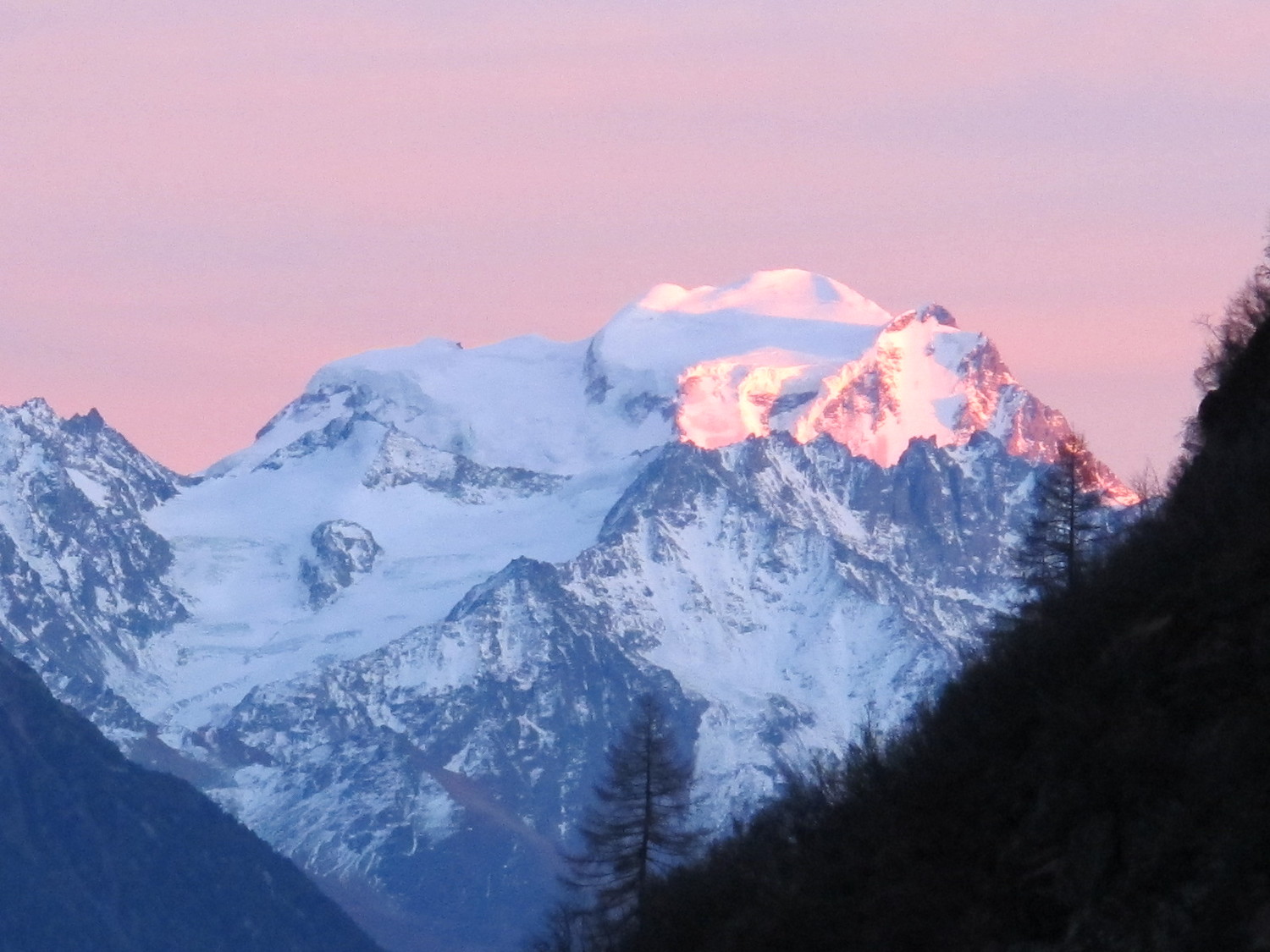 le gd-combin au coucher du soleil