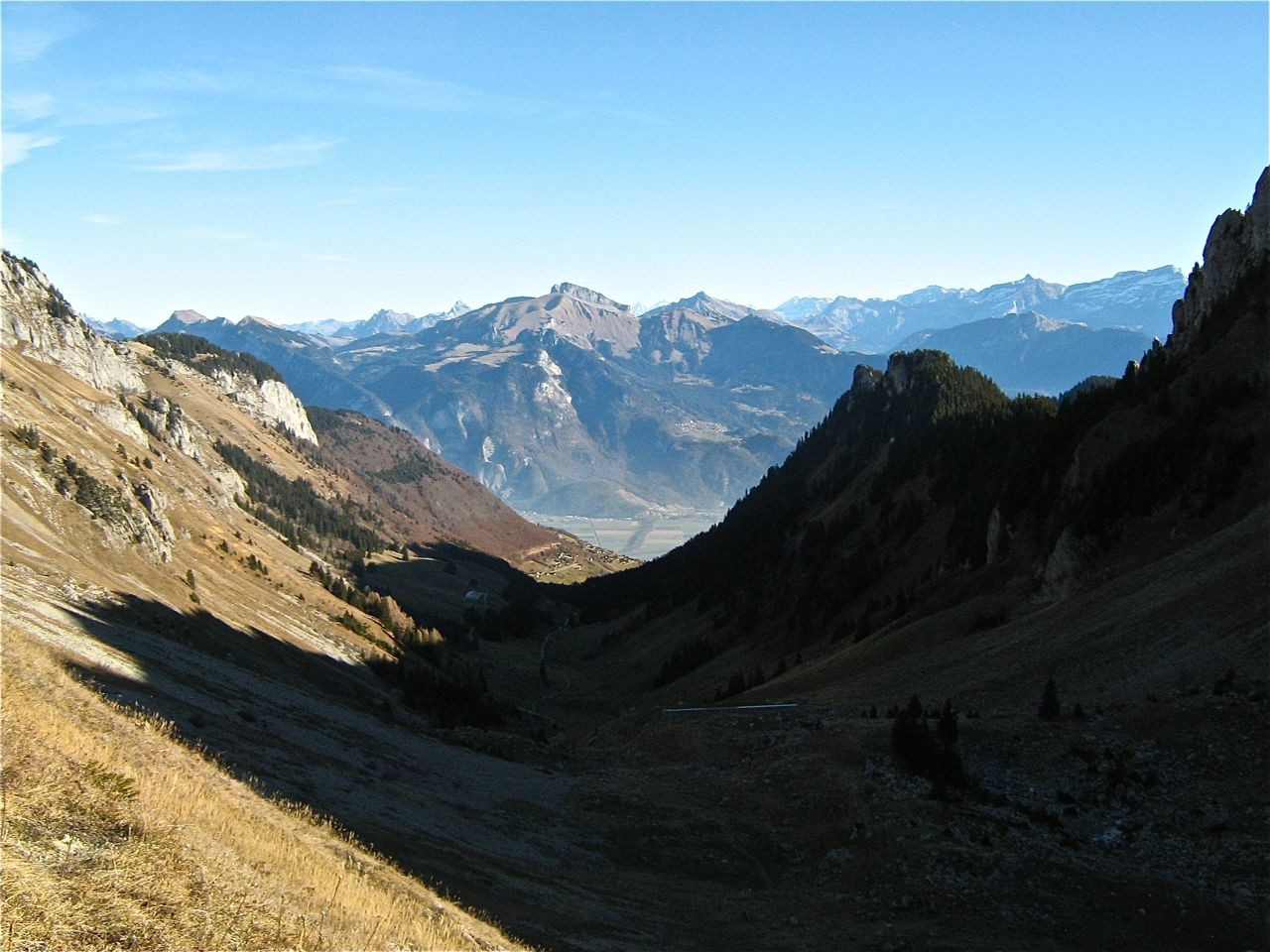 Vallon de Verne du col de Verne