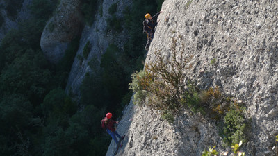 Inici del 4t llarg. Via Camí de l'Alzina