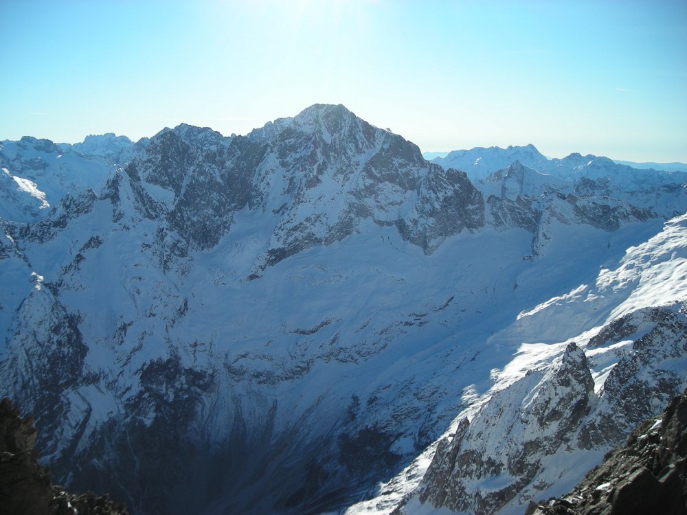 Vue depuis le sommet du couloir