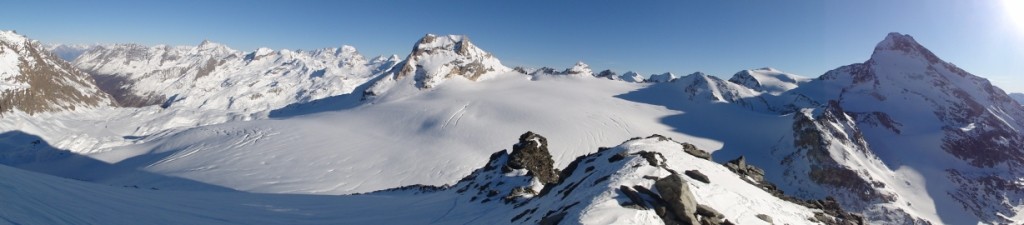Panorama: Val de Rhêmes, Grand Paradis, La Tsanteleina