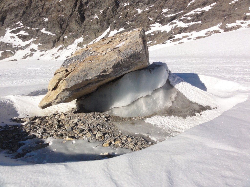 Témoin du recul glaciaire