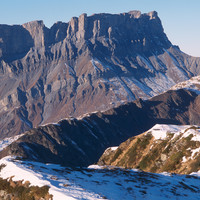 Rochers des Fiz, pointe d'Anterne, par omα
