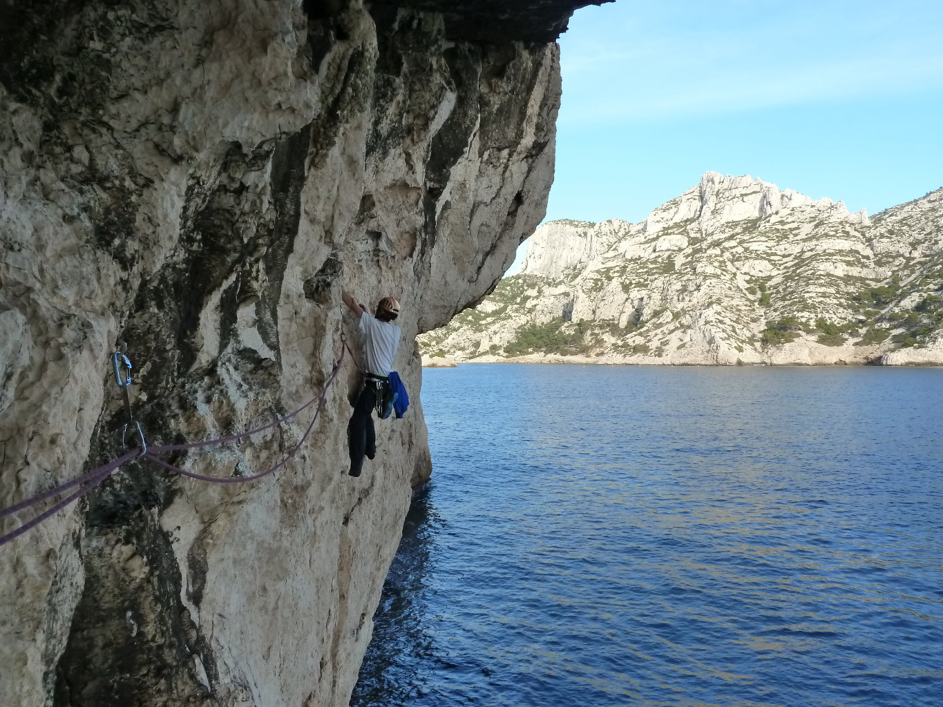 Arrivée sous les toits