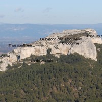 Secteurs du Mont Gaussier à Saint Rémy