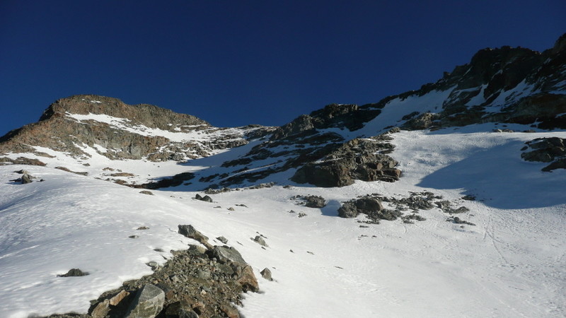 Cime du Vallon, partie finale.