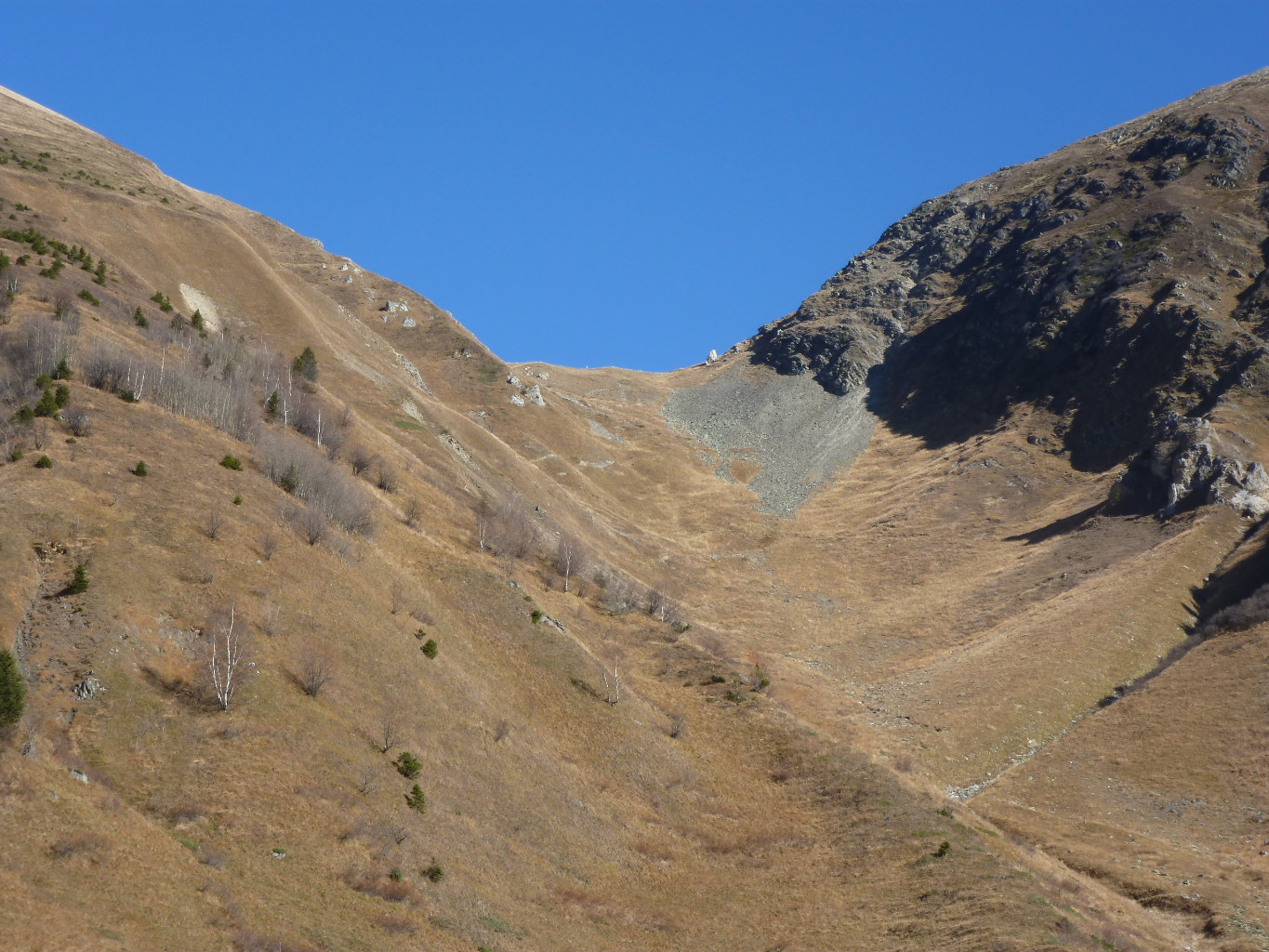 col du Tricot, versant Miage